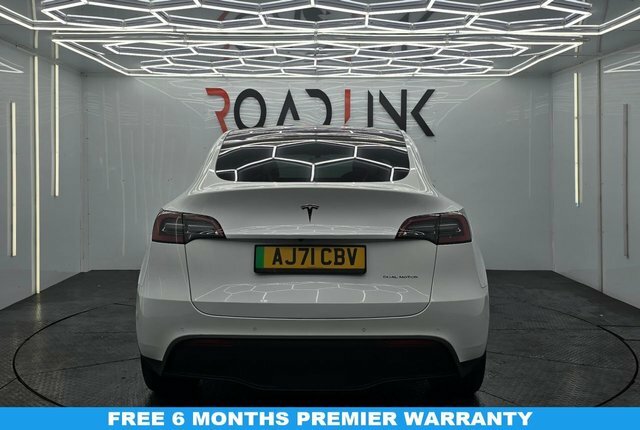 Tesla Model Y Dual Motor Long Range Suv 4Wde AJ71CBV White #6