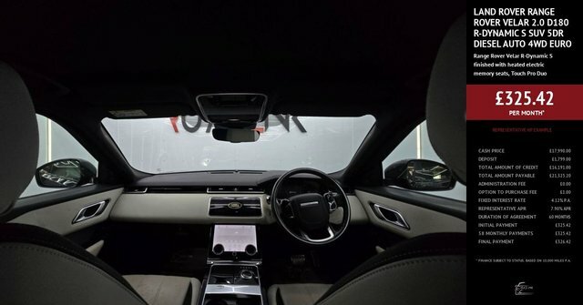 Land Rover Range Rover Velar 2.0 D180 R-dynamic S Suv 4Wd Euro AX19KMZ Black #3