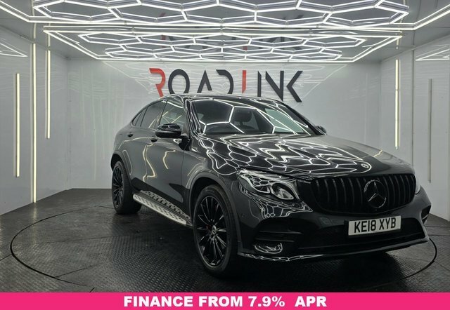 Mercedes-Benz GLC Class 2.1 Glc220d Amg Line Coupe G-tronic 4M Black