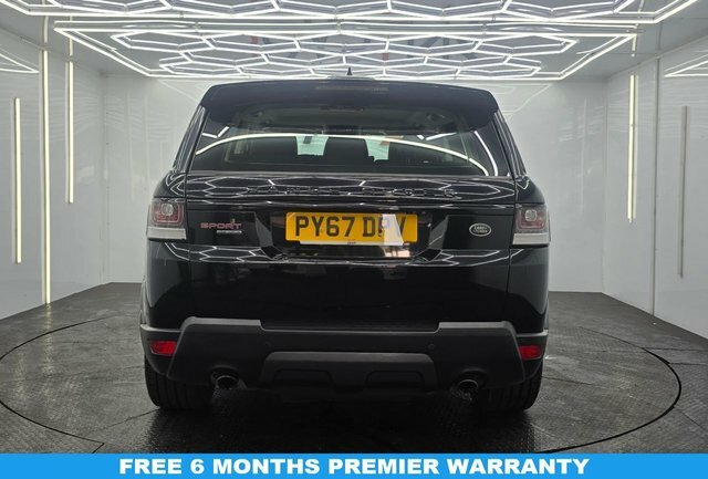Land Rover Range Rover Sport 3.0 Sd V6 Hse Dynamic Suv 4Wd Euro PY67DPV Black #6
