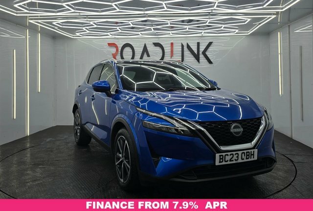Nissan Qashqai 1.3 Dig-t Mhev Tekna Suv Hybrid Xtron E Blue
