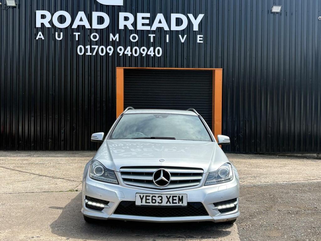Mercedes-Benz C Class 2.1 C220 Cdi Amg Sport Plus G-tronic Euro 5 Ss Silver #2