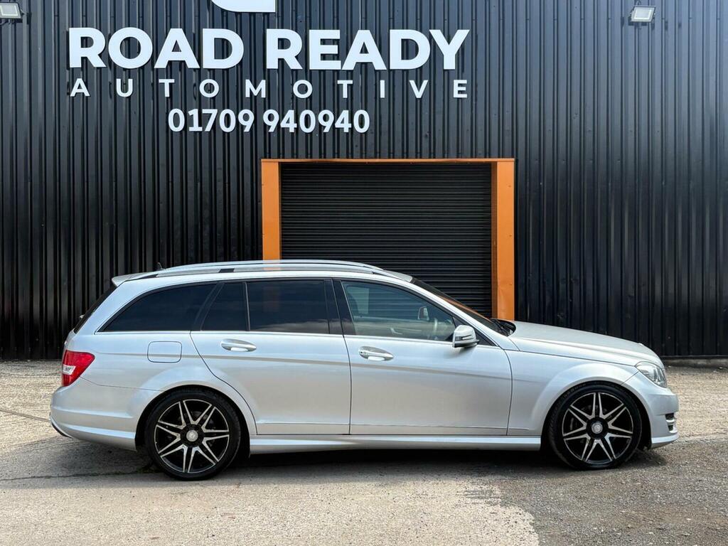 Mercedes-Benz C Class 2.1 C220 Cdi Amg Sport Plus G-tronic Euro 5 Ss Silver #3