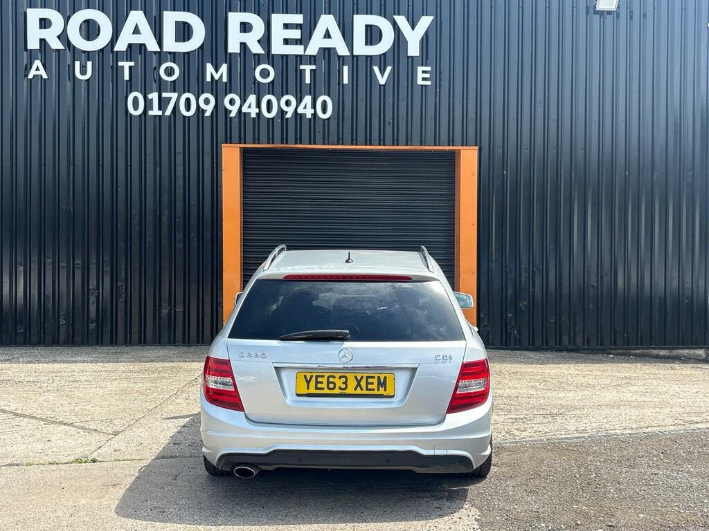 Mercedes-Benz C Class 2.1 C220 Cdi Amg Sport Plus G-tronic Euro 5 Ss Silver #5