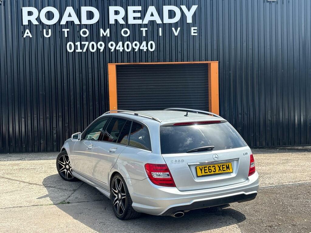 Mercedes-Benz C Class 2.1 C220 Cdi Amg Sport Plus G-tronic Euro 5 Ss Silver #6
