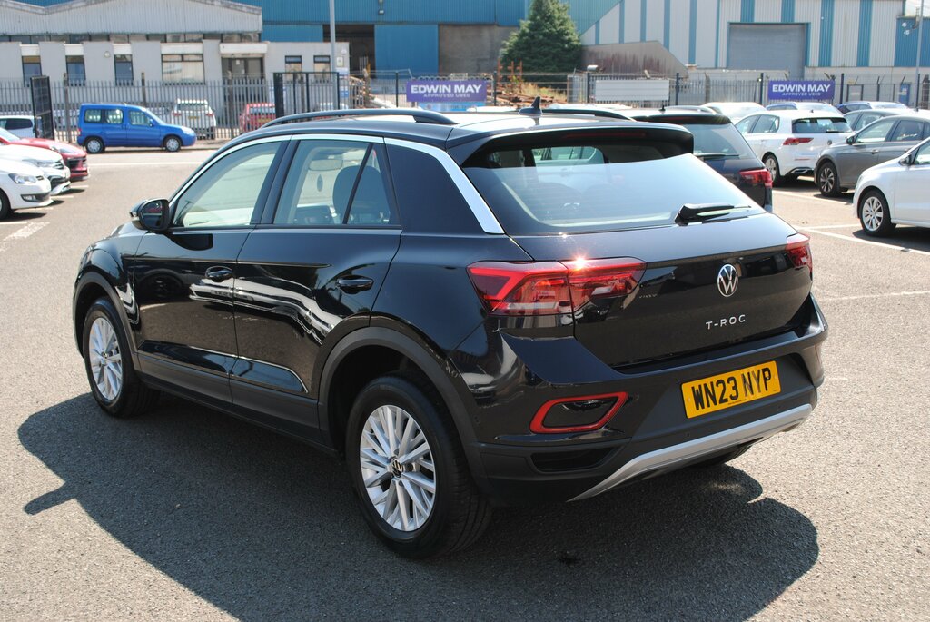 Volkswagen T-Roc 2023 Volkswagen T-roc 1.0 Life Tsi WN23NYP Black #6