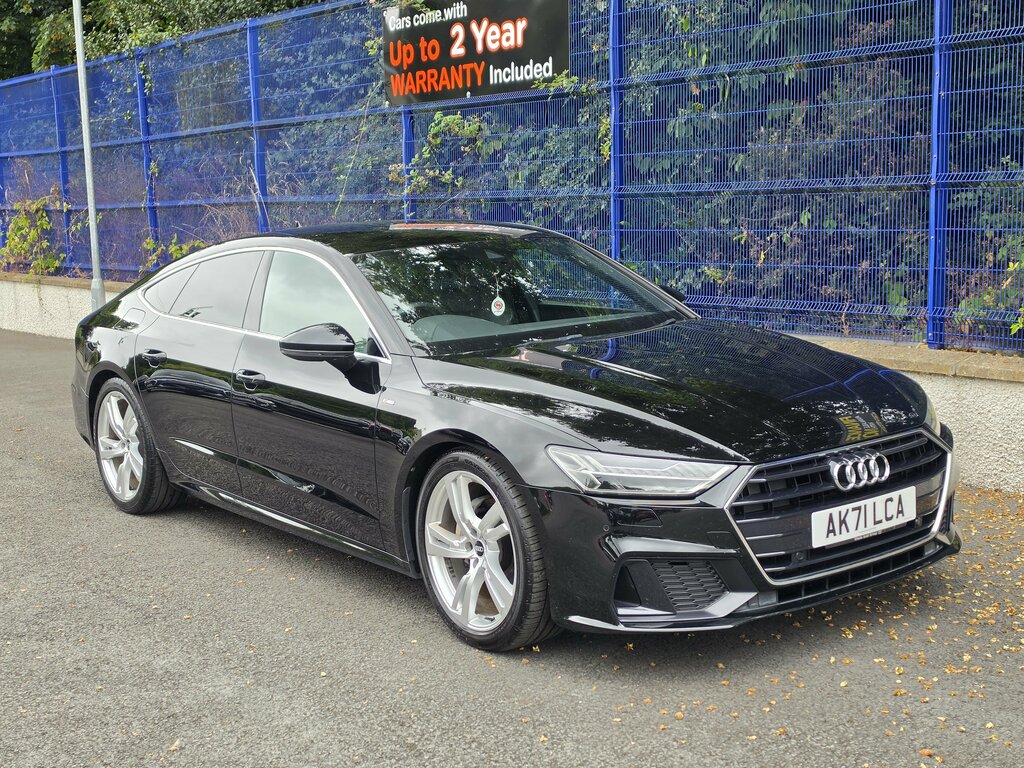 Audi A7 2021 Audi A7 40 Tdi S Line Black