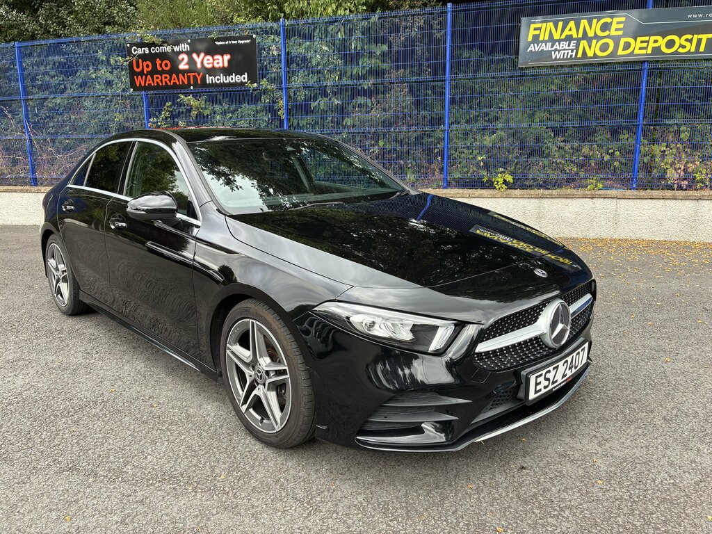 Mercedes-Benz A Class 2020 Mercedes A200 Amg Line ESZ2407 Black