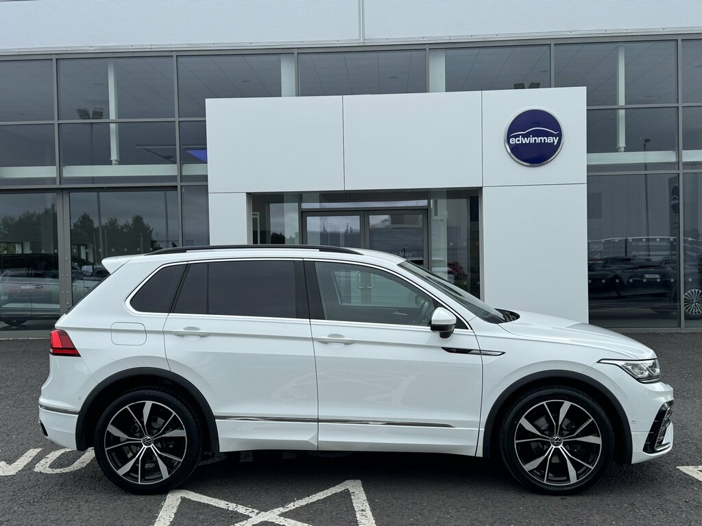 Volkswagen Tiguan 2023 Volkswagen Tiguan R-line 2.0 Tdi 150Ps Dsg SH72XBK White #2