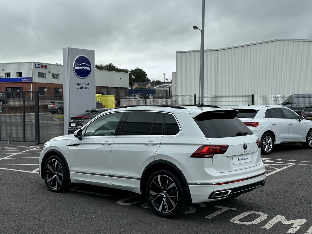 Volkswagen Tiguan 2023 Volkswagen Tiguan R-line 2.0 Tdi 150Ps Dsg SH72XBK White #6