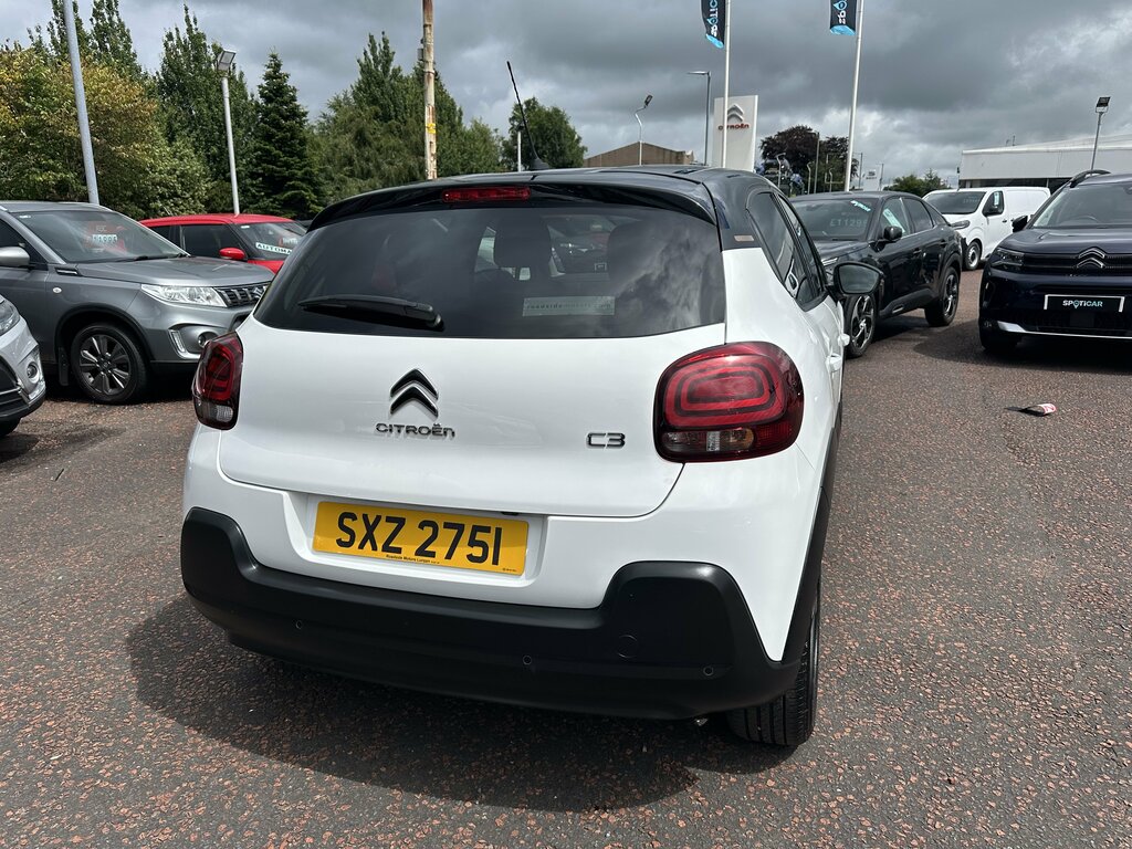 Citroen C3 2023 Citroen C3 1.2 Puretech C-series Edition Ss SXZ2751 White #3