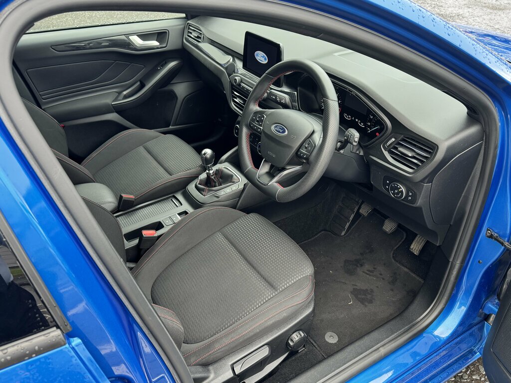 Ford Focus 2022 Ford Focus St-line Edition 1.0 Mhev WGZ1721 Blue #2