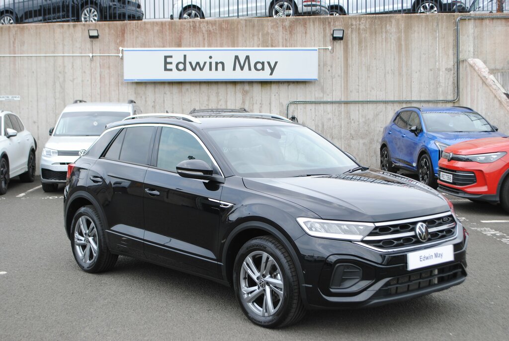 Volkswagen T-Roc 2025 Volkswagen T-roc 1.5 R-line Tsi GF25VNG Black