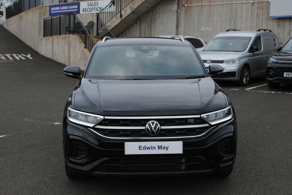 Volkswagen T-Roc 2025 Volkswagen T-roc 1.5 R-line Tsi GF25VNG Black #2