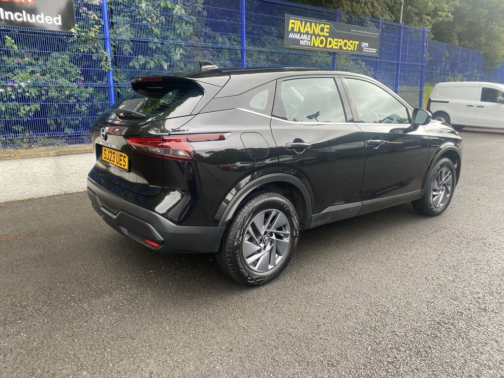 Nissan Qashqai 2023 Nissan Qashqai 1.3 Dig-t Mh Acenta Premium SJ23UES Black #3