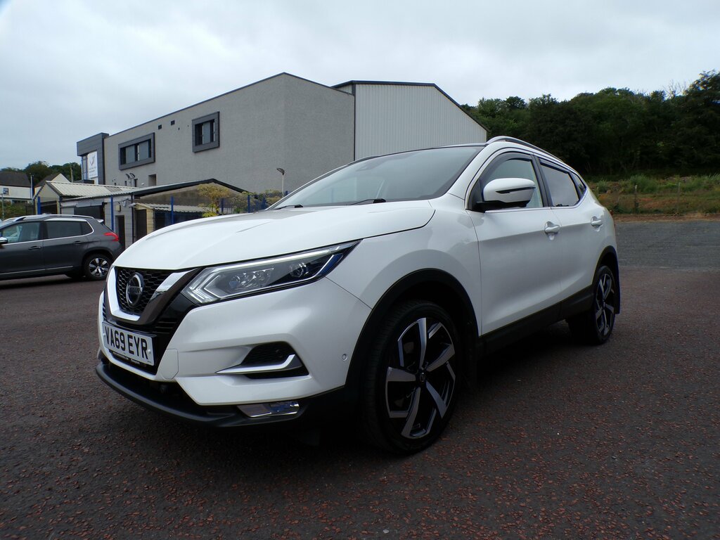 Nissan Qashqai 2020 Nissan Qashqai 1.5 Dci Tekna VA69EYR White #6