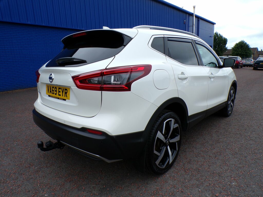 Nissan Qashqai 2020 Nissan Qashqai 1.5 Dci Tekna VA69EYR White #3