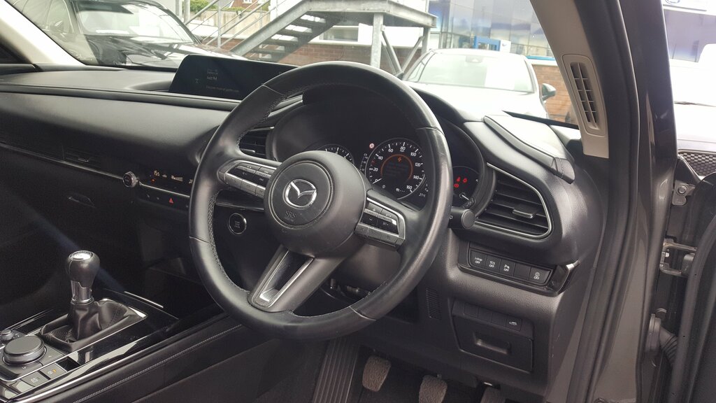 Mazda CX-30 2022 Mazda Cx-30 2.0 Sport Lux Mhev TRZ9289 Grey #6
