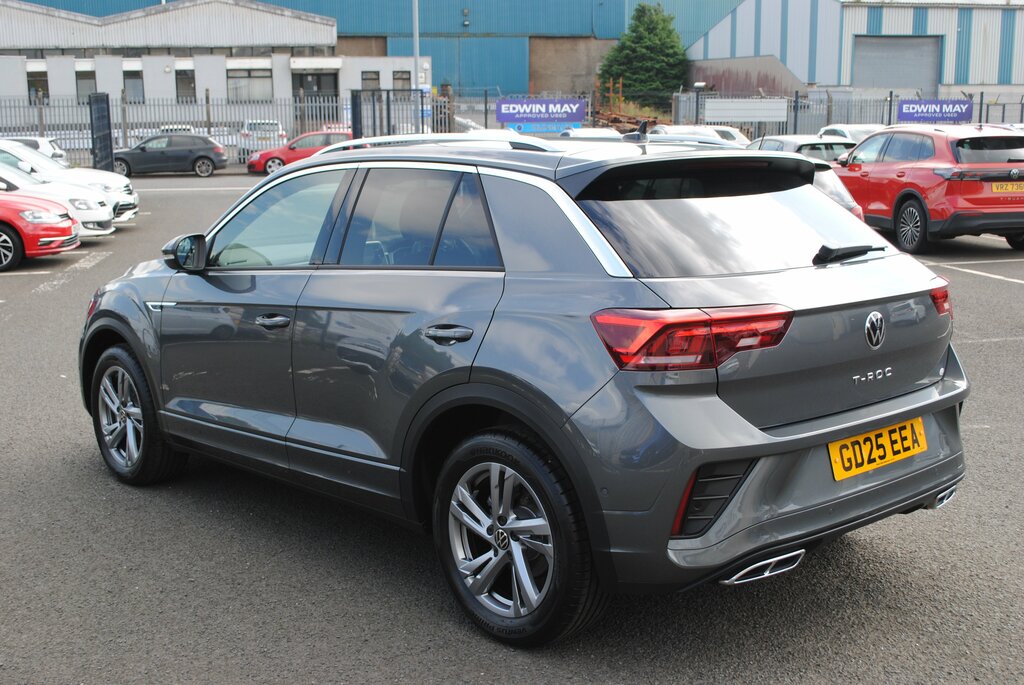 Volkswagen T-Roc 2025 Volkswagen T-roc 1.5 R-line Tsi Grey #6