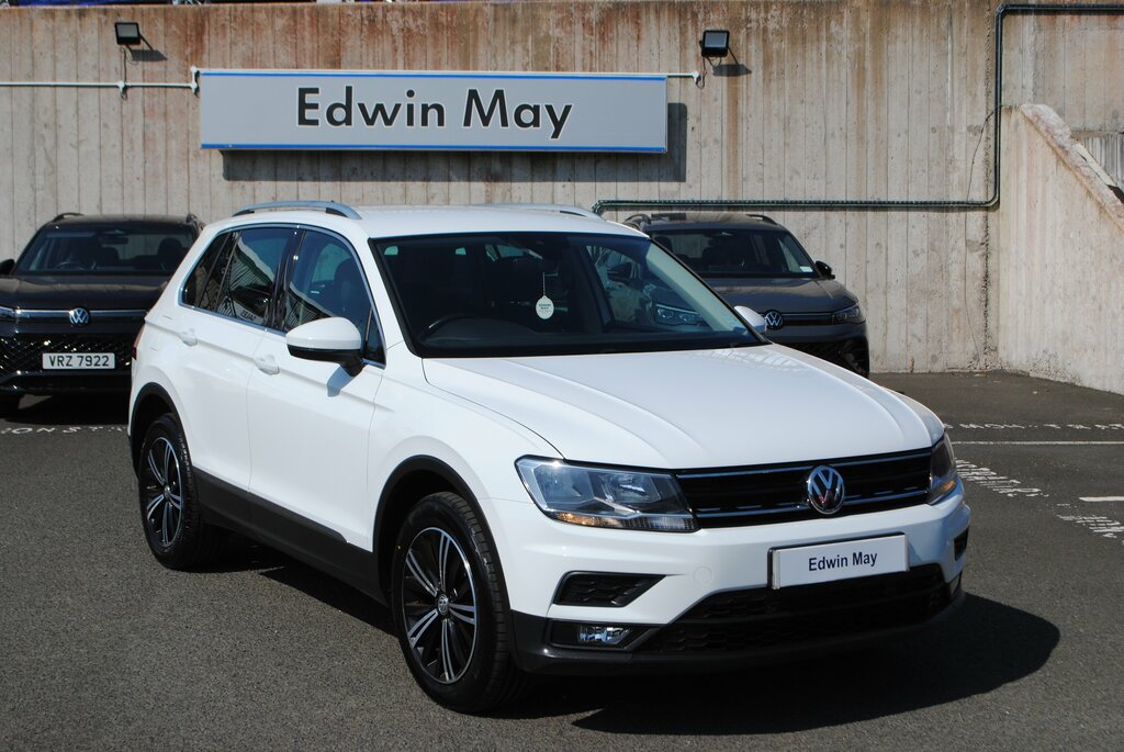 Volkswagen Tiguan 2017 Volkswagen Tiguan 2.0 Se Nav Tdi Bmt 4Motion White