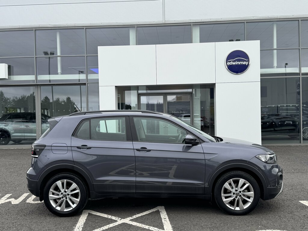 Volkswagen T-Cross 2022 Volkswagen T-cross Se 1.0 Tsi 110Ps Dsg Grey #2