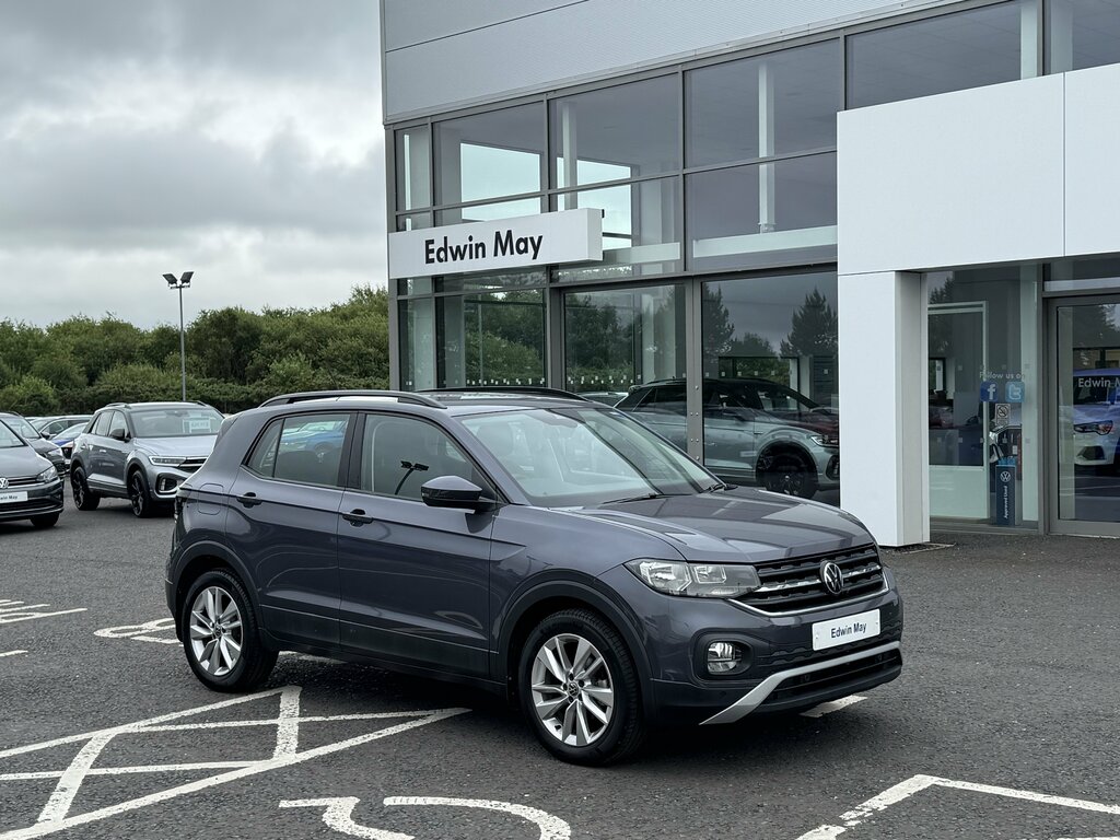 Volkswagen T-Cross 2022 Volkswagen T-cross Se 1.0 Tsi 110Ps Dsg Grey