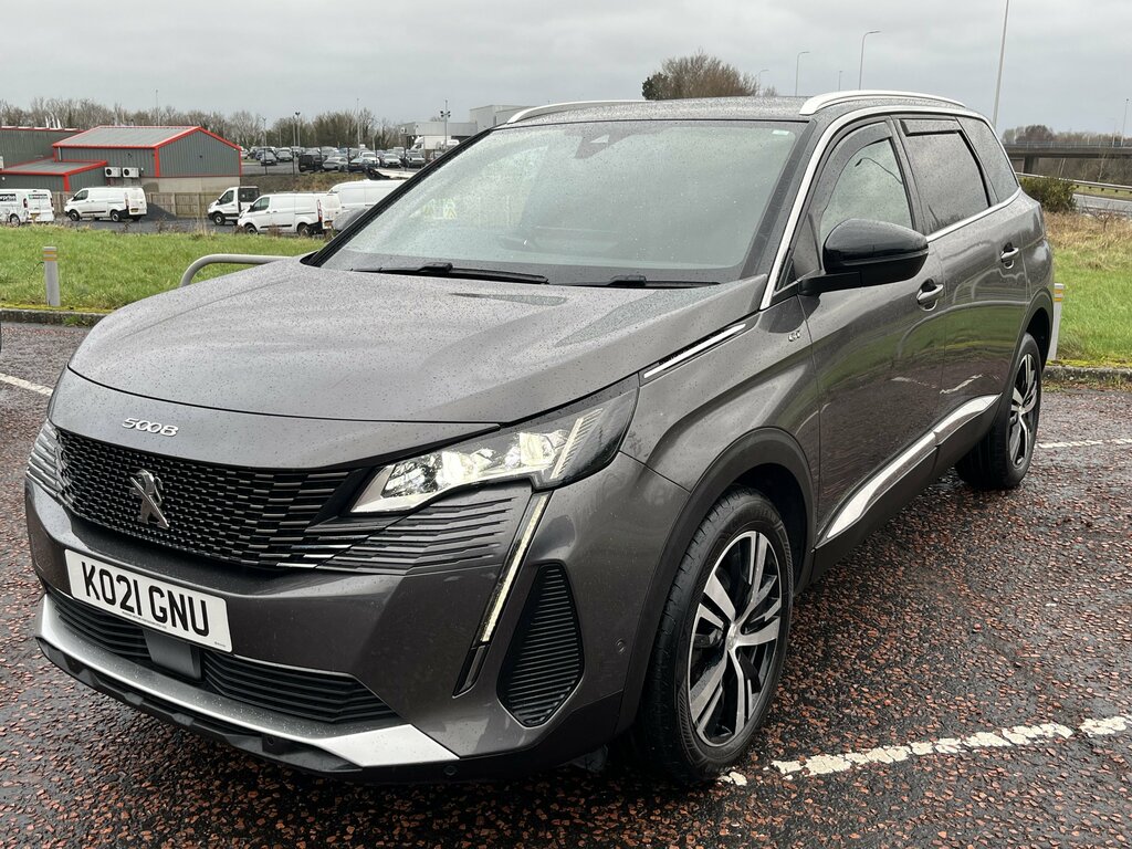 Peugeot 5008 2021 Peugeot 5008 1.2 Pt130 Gt KO21GNU Grey #2