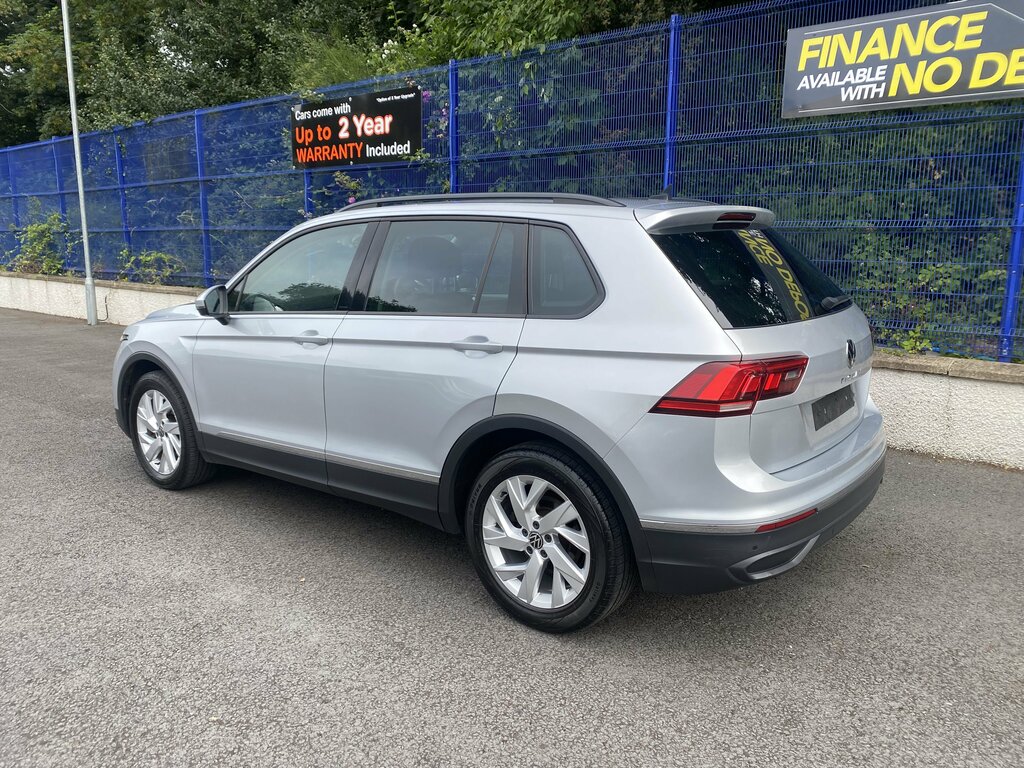 Volkswagen Tiguan 2021 Volkswagen Tiguan 2.0Tdi Life Dsg GL21FDO Silver #5