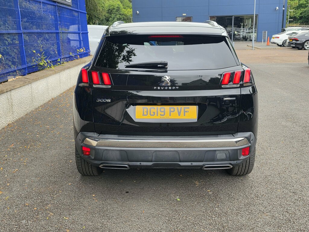 Peugeot 3008 2019 Peugeot 3008 1.5 Bhdi Gt Line DG19PVF Black #4