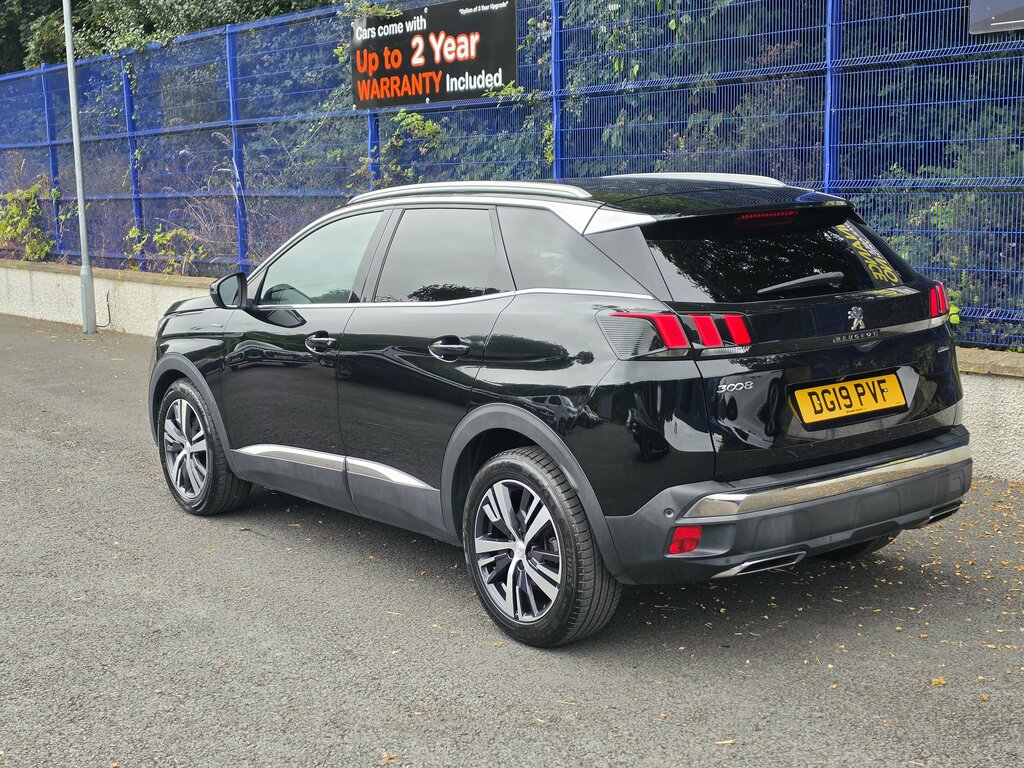 Peugeot 3008 2019 Peugeot 3008 1.5 Bhdi Gt Line DG19PVF Black #5