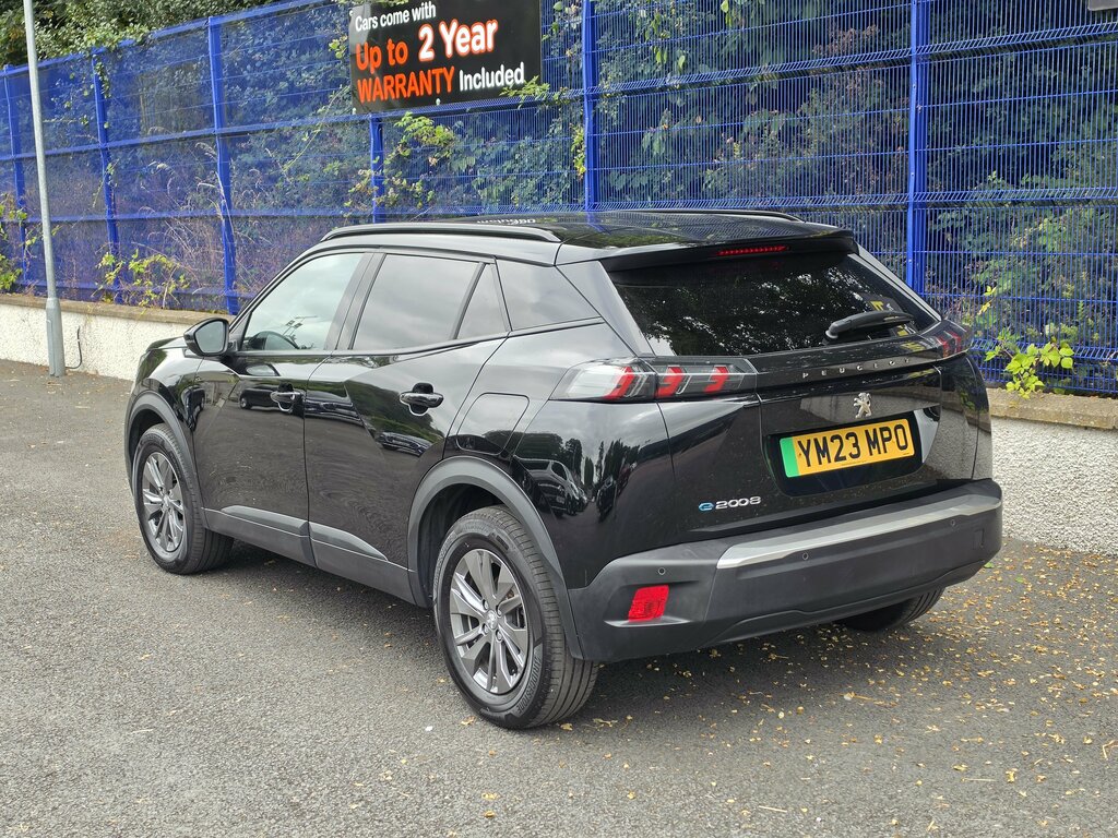 Peugeot e-2008 2023 Peugeot 2008 50Kwh Active Premium YM23MPO Black #5