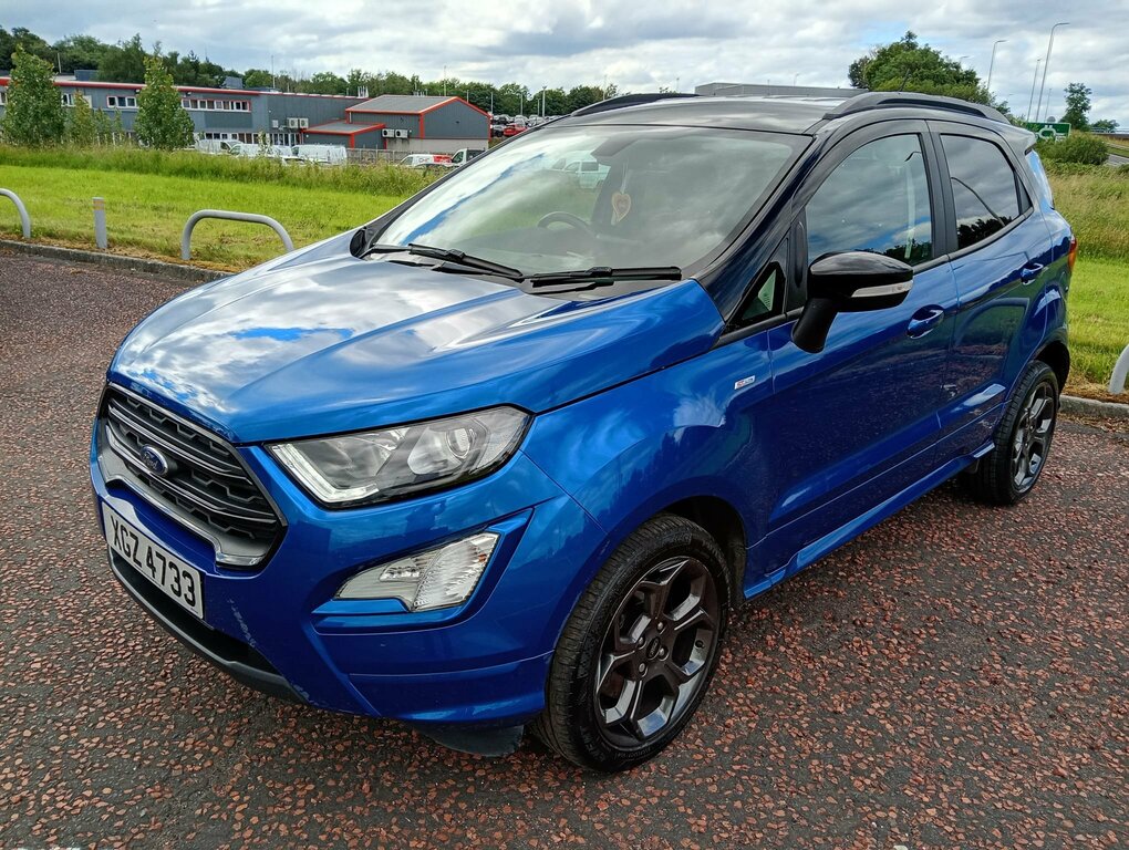 Ford Ecosport 2020 Ford Ecosport 1.0 St-line Blue #2