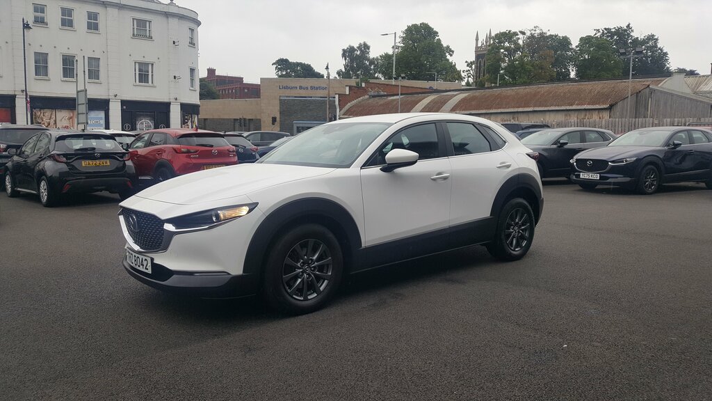 Mazda CX-30 2022 Mazda Cx-30 2.0 Se-l Mhev White #4