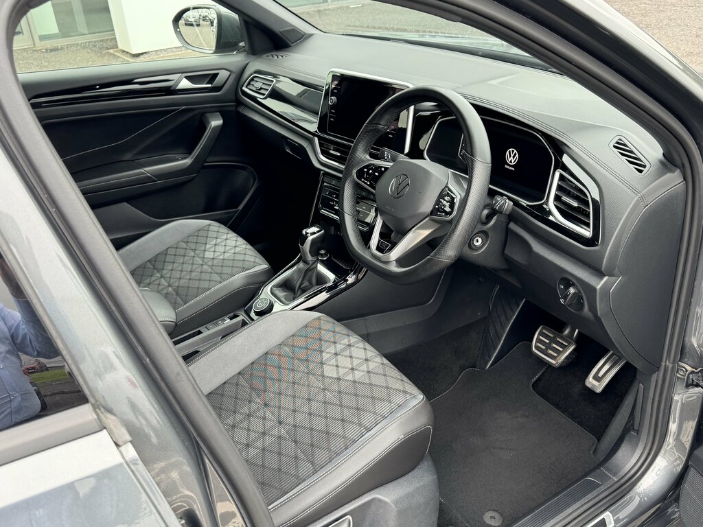 Volkswagen T-Roc 2023 Volkswagen T-roc R-line 2.0 Tsi 190Ps Dsg 4 Grey #3