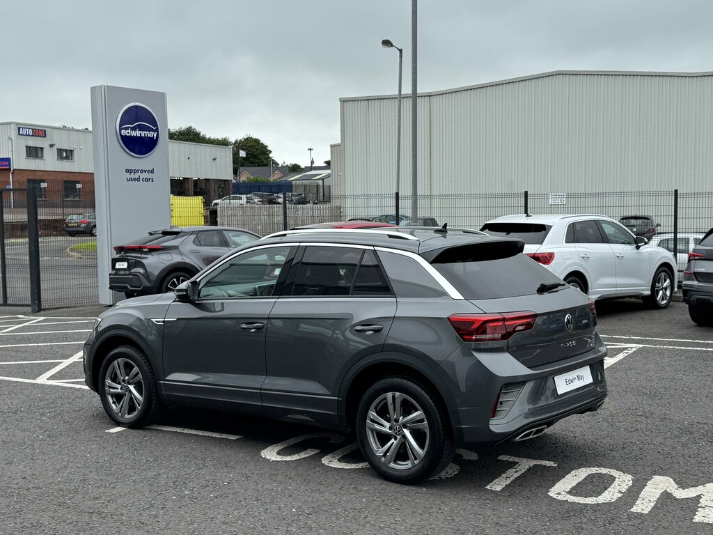Volkswagen T-Roc 2023 Volkswagen T-roc R-line 2.0 Tsi 190Ps Dsg 4 Grey #6