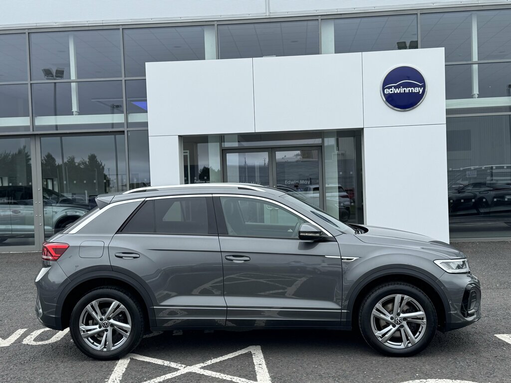 Volkswagen T-Roc 2023 Volkswagen T-roc R-line 2.0 Tsi 190Ps Dsg 4 Grey #2