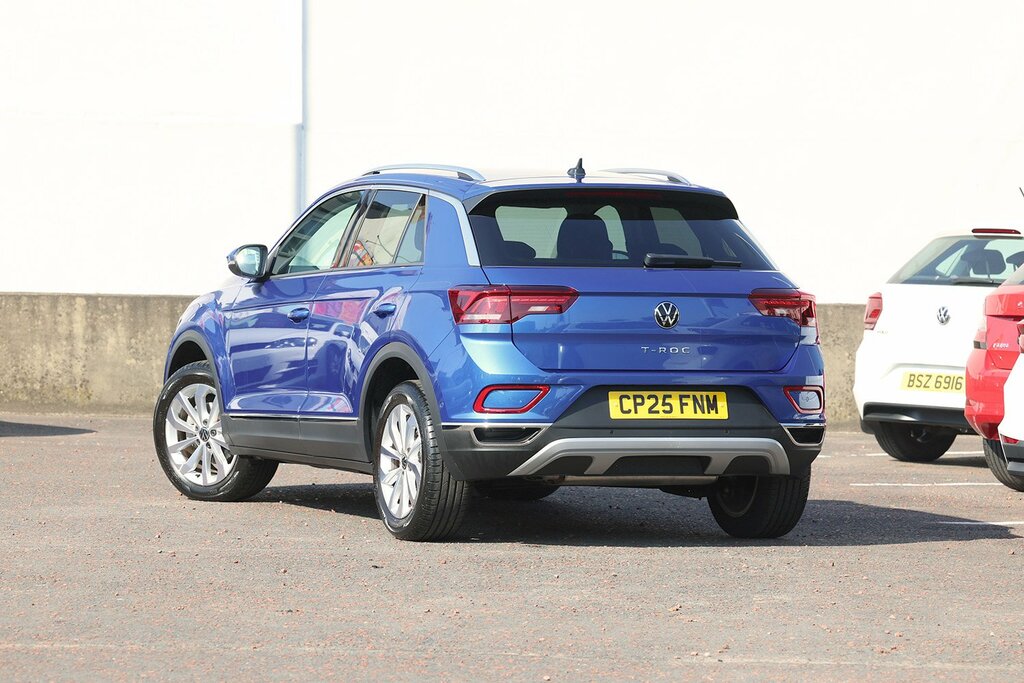 Volkswagen T-Roc 2025 Volkswagen T-roc 1.5 Style Tsi Dsg CP25FNM Blue #3