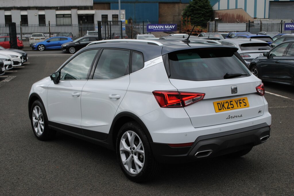 Seat Arona 2025 Seat Arona 1.0 Ecotsi Fr 115 DK25YFS White #6