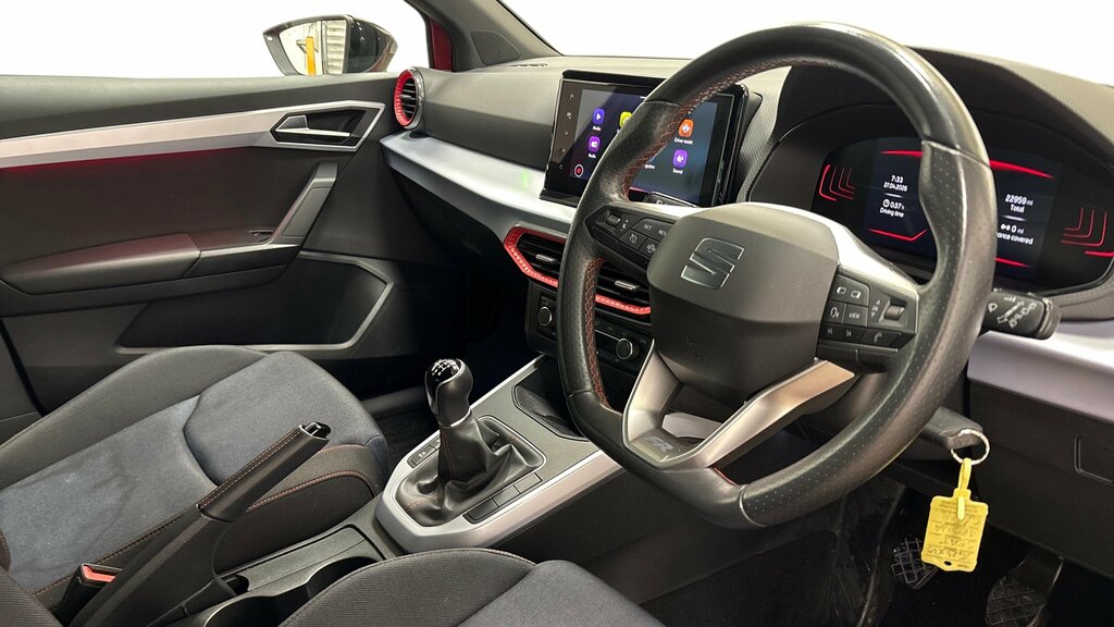 Seat Arona 2023 Seat Arona 1.0 Ecotsi Fr 110 Red #6