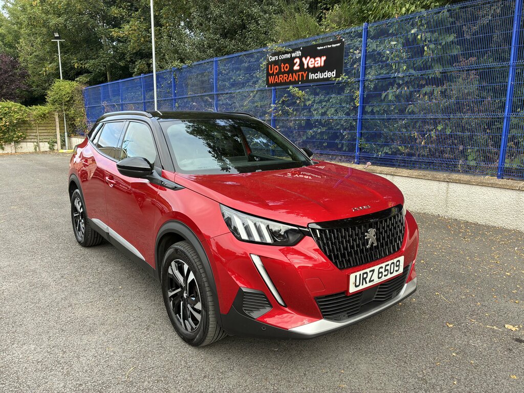 Peugeot 2008 2023 Peugeot 2008 1.2 Pt 130 Gt Red