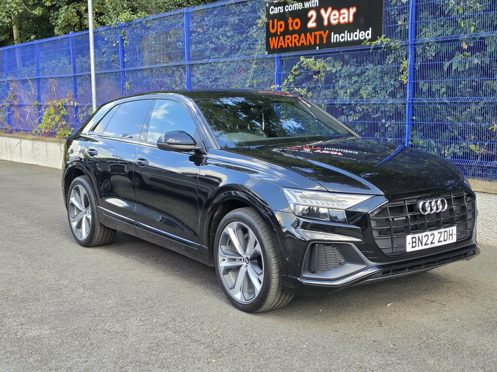 Audi Q8 2022 Audi Q8 50 Tdi Quattro Black Edition BN22ZDH Black