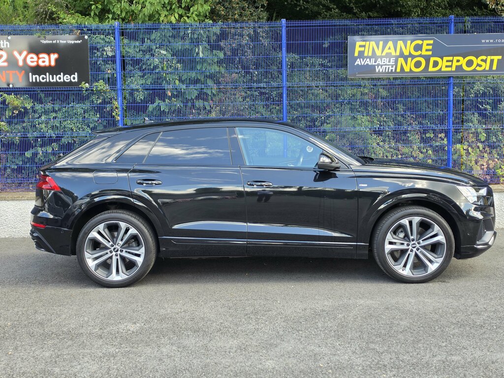 Audi Q8 2022 Audi Q8 50 Tdi Quattro Black Edition BN22ZDH Black #2
