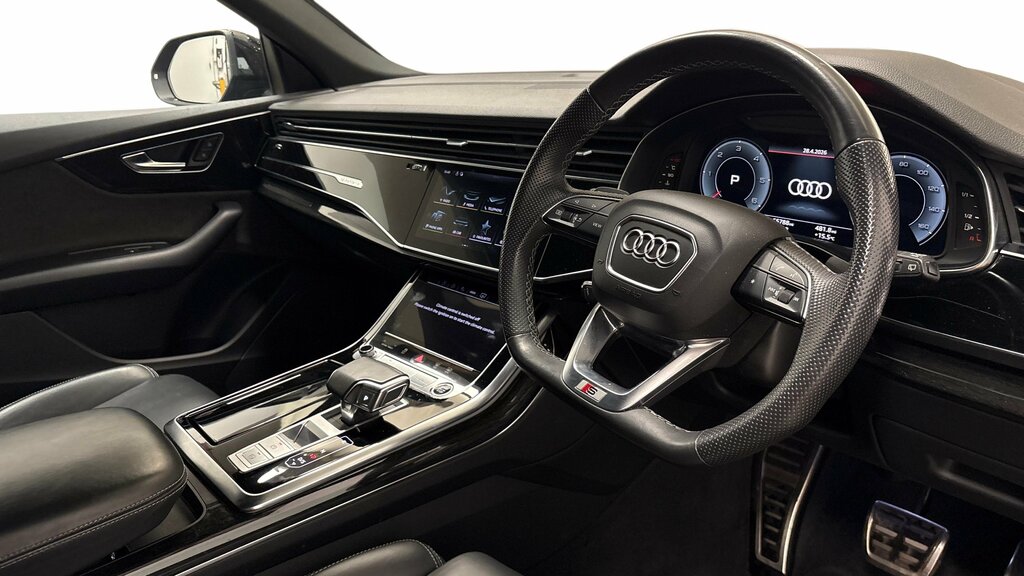 Audi Q8 2022 Audi Q8 50 Tdi Quattro Black Edition Black #6