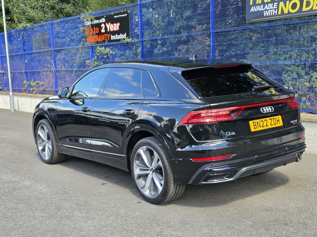Audi Q8 2022 Audi Q8 50 Tdi Quattro Black Edition BN22ZDH Black #6