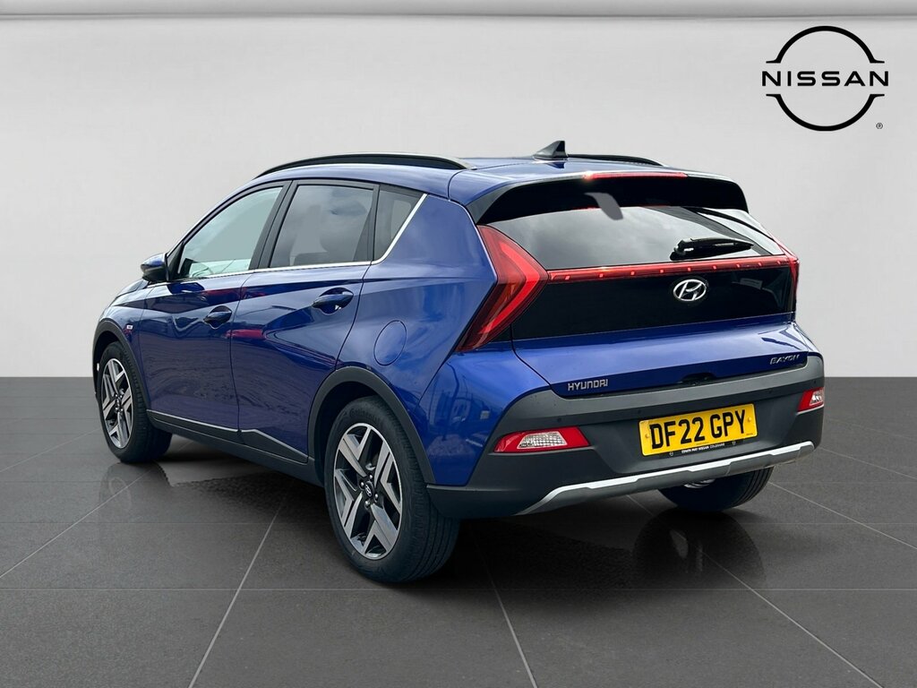 Hyundai Bayon 2022 Hyundai Bayon 1.0 T-gdi Premium Dct Mhev Blue #4