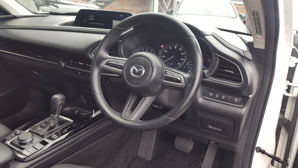 Mazda CX-30 2022 Mazda Cx-30 2.0 Se-l Lux Mhev White #6