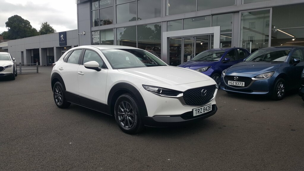 Mazda CX-30 2022 Mazda Cx-30 2.0 Se-l Lux Mhev White #2