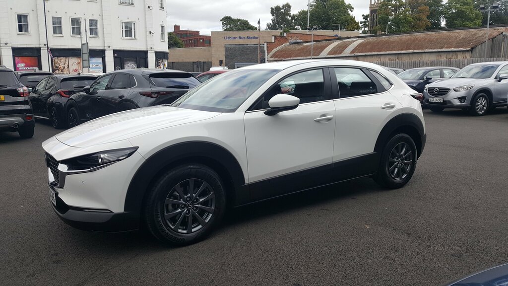 Mazda CX-30 2022 Mazda Cx-30 2.0 Se-l Lux Mhev White #4
