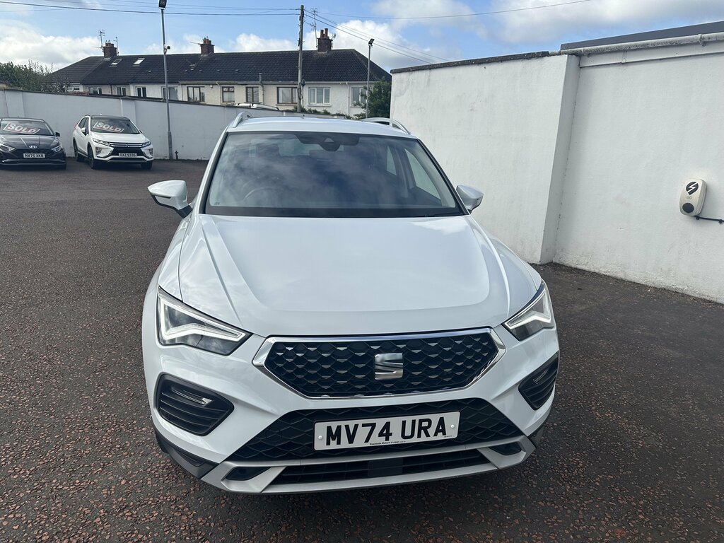 Seat Ateca 2025 Seat Ateca 1.5 Ecotsi Xperience White #2