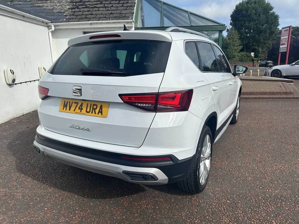Seat Ateca 2025 Seat Ateca 1.5 Ecotsi Xperience White #4